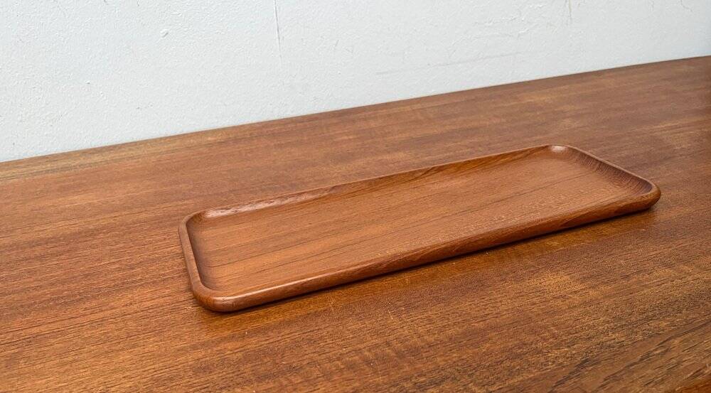 Scandinavian teak plateau from the mid-century by Äkta Teak, 1960s.