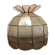 Mother-of-pearl and brass lampshade