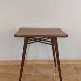 Beech side table by Česky Nabytek, Czech 1960s