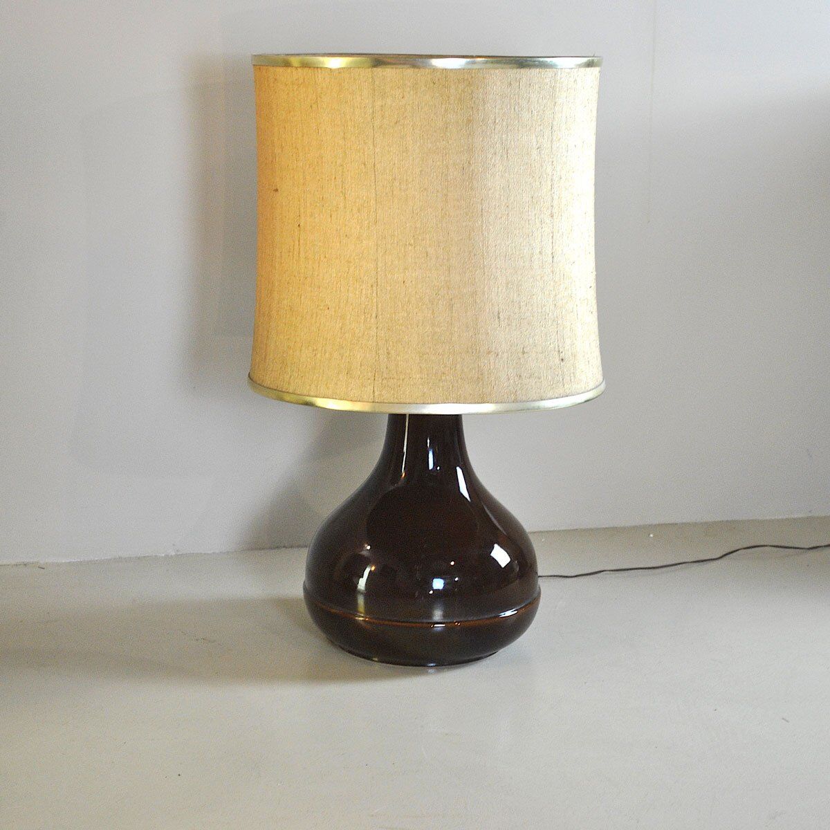 Ceramic table lamp by Ferlaro, 1960s