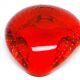 Sommerso Murano glass bowl by G. Ferro, Italy, 1950s