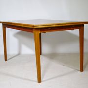 Extending Danish Mid-Century Teak Dining Table, 1960s