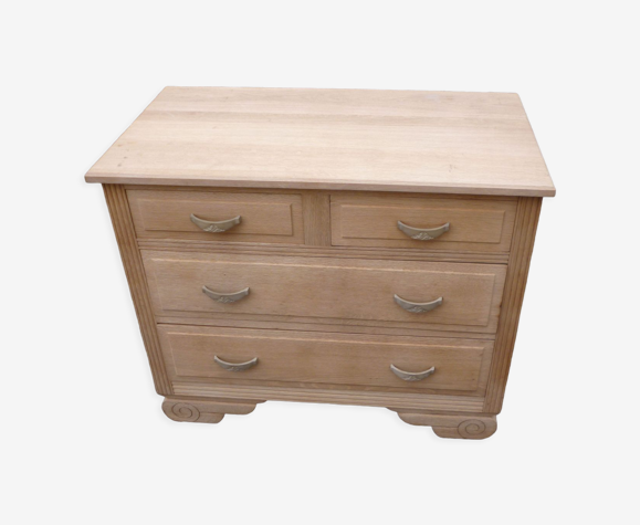 Commode en chêne années 50