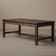 Farm table in solid pine, around 1900
