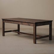 Table de ferme en pin massif, vers 1900
