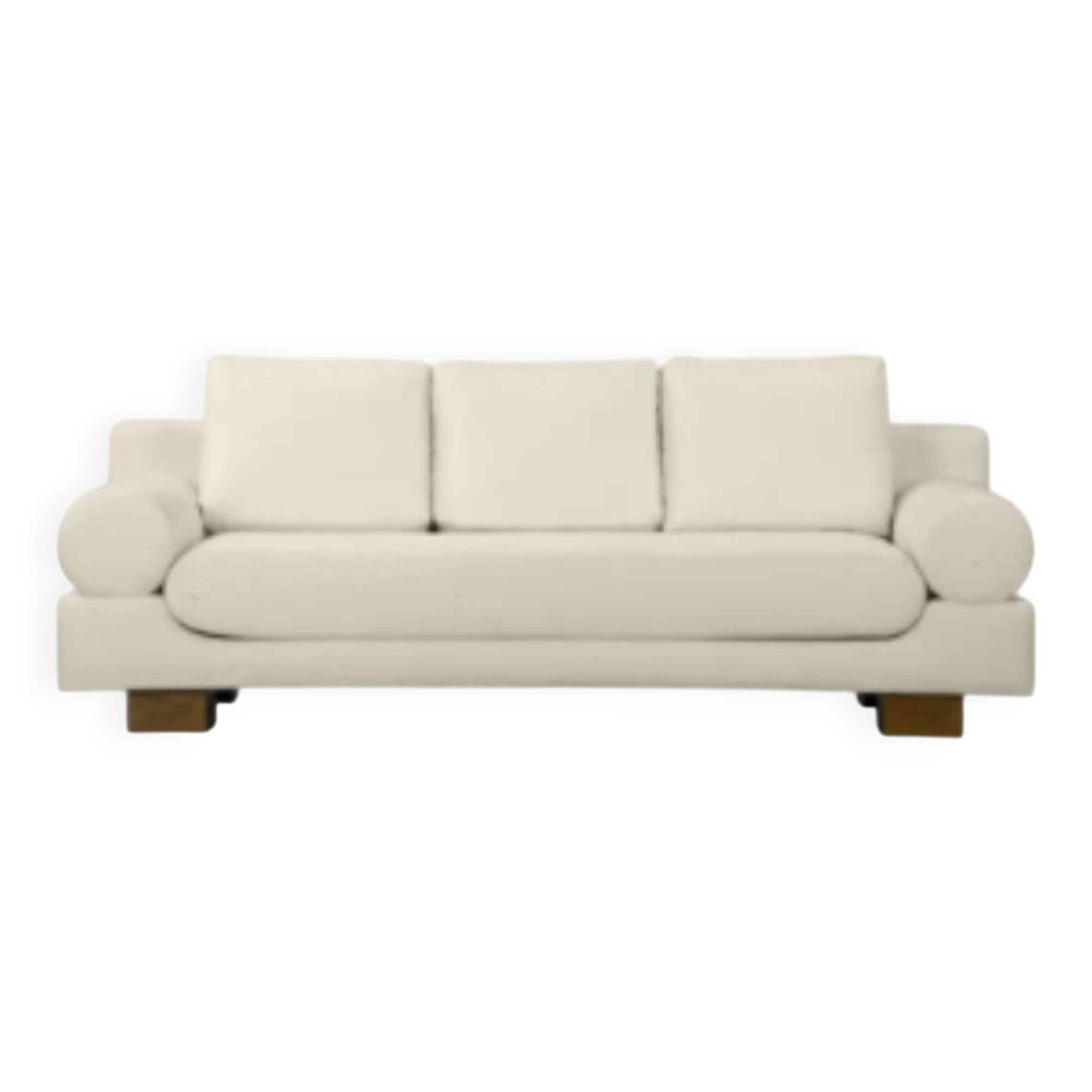 Nv gallery omniight 3-seater sofa with white Himalayan wood loops