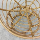 Loveuse vintage rattan armchair 1950