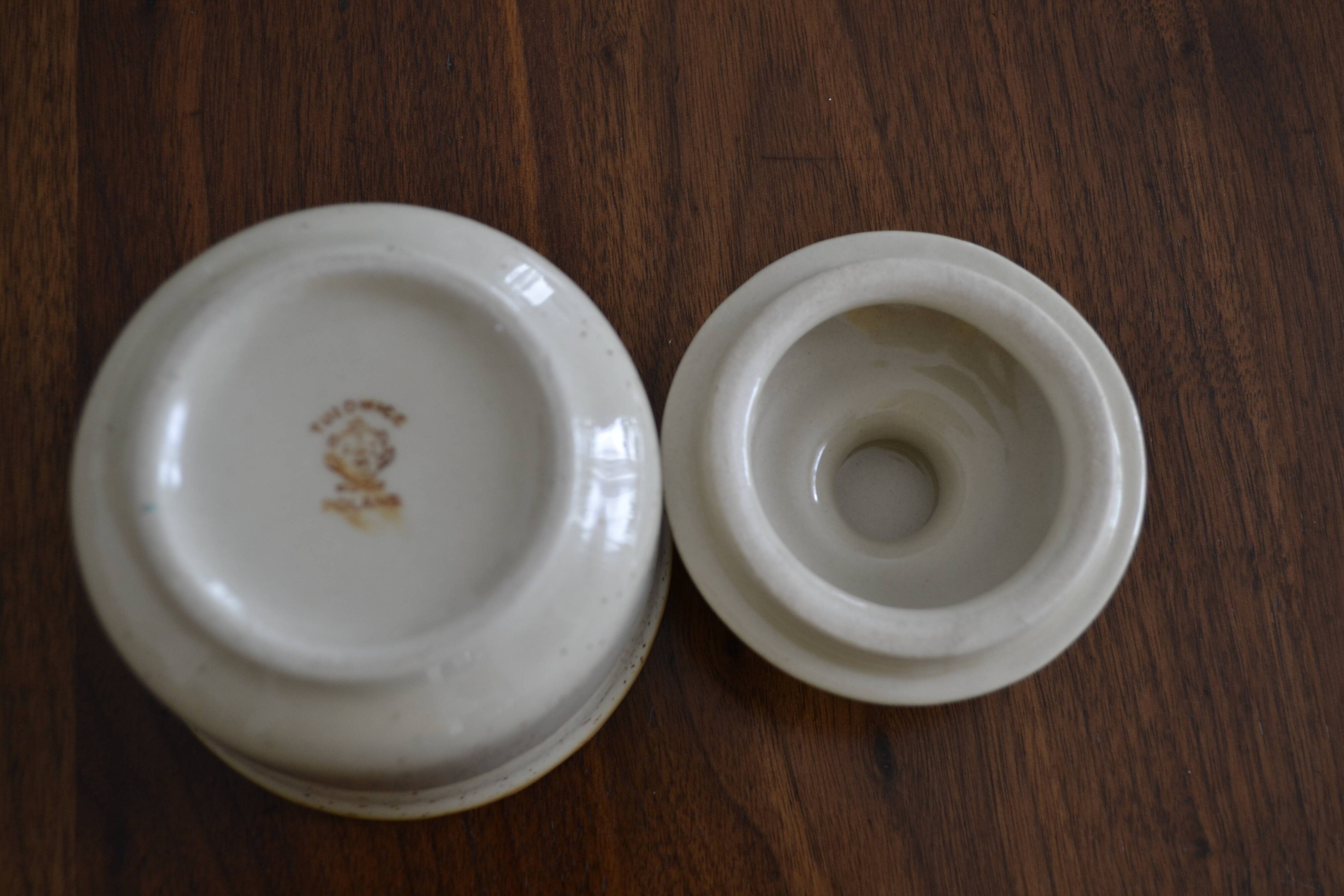 Pot or sugar bowl Tulowice Poland