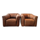 DS-47 brown leather lounge chair by De Sede, Switzerland 1970's