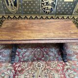 Art Nouveau mahogany bistro table