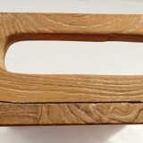 Solid wood bakery tray