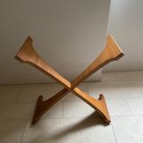 Scandinavian rosewood and glass lounge table