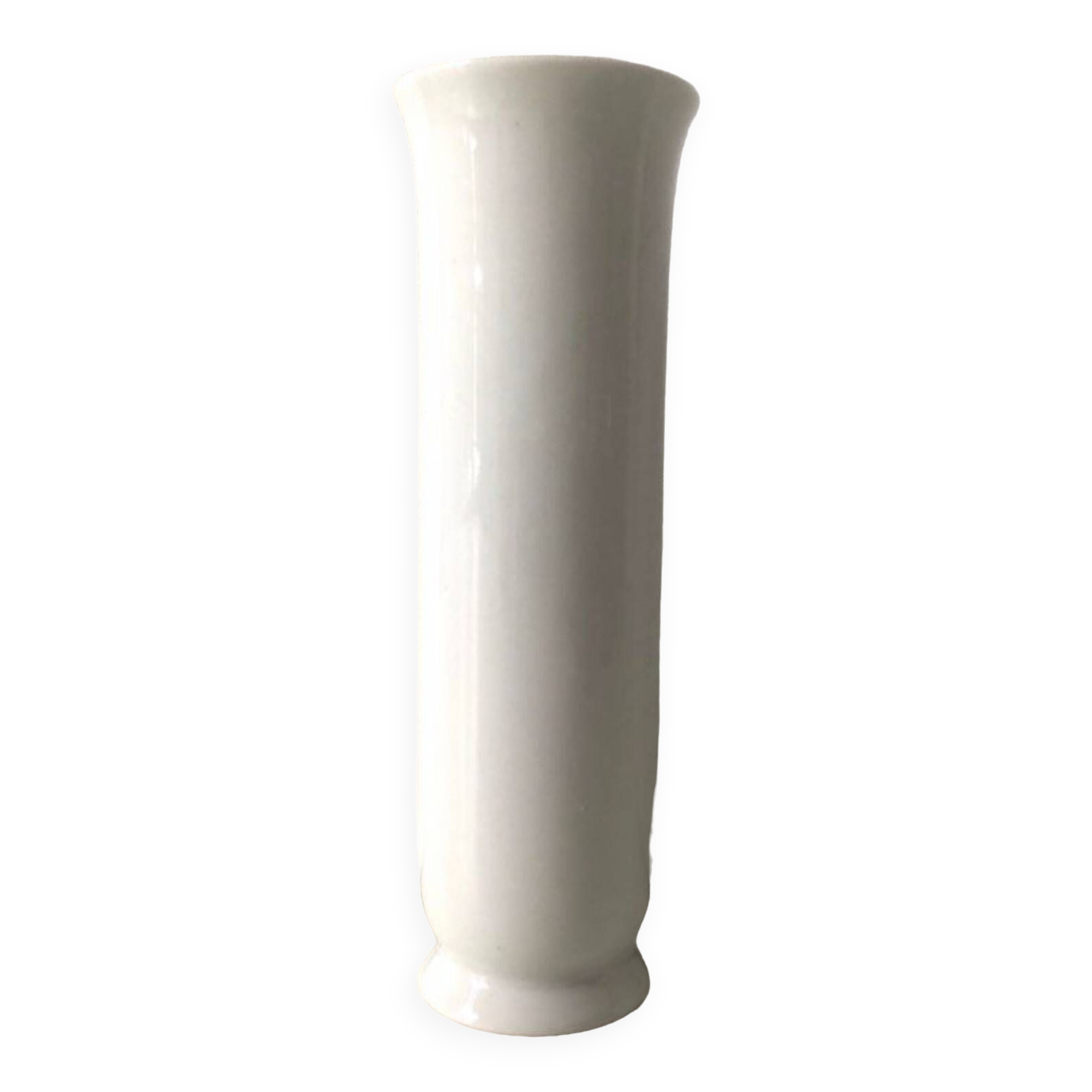 White Footed Vase
