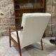 60s armchair reupholstered in loop