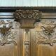 19th century Norman oak wardrobe