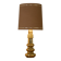 1970s Glass Table Lamp