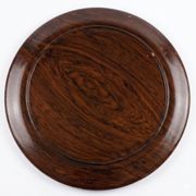 Vintage oriental coffee table in marquetry and mother-of-pearl – Unique piece