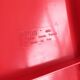 Red 5-drawer cabinet model “4601” by Simon Fussell for Kartell, 1970