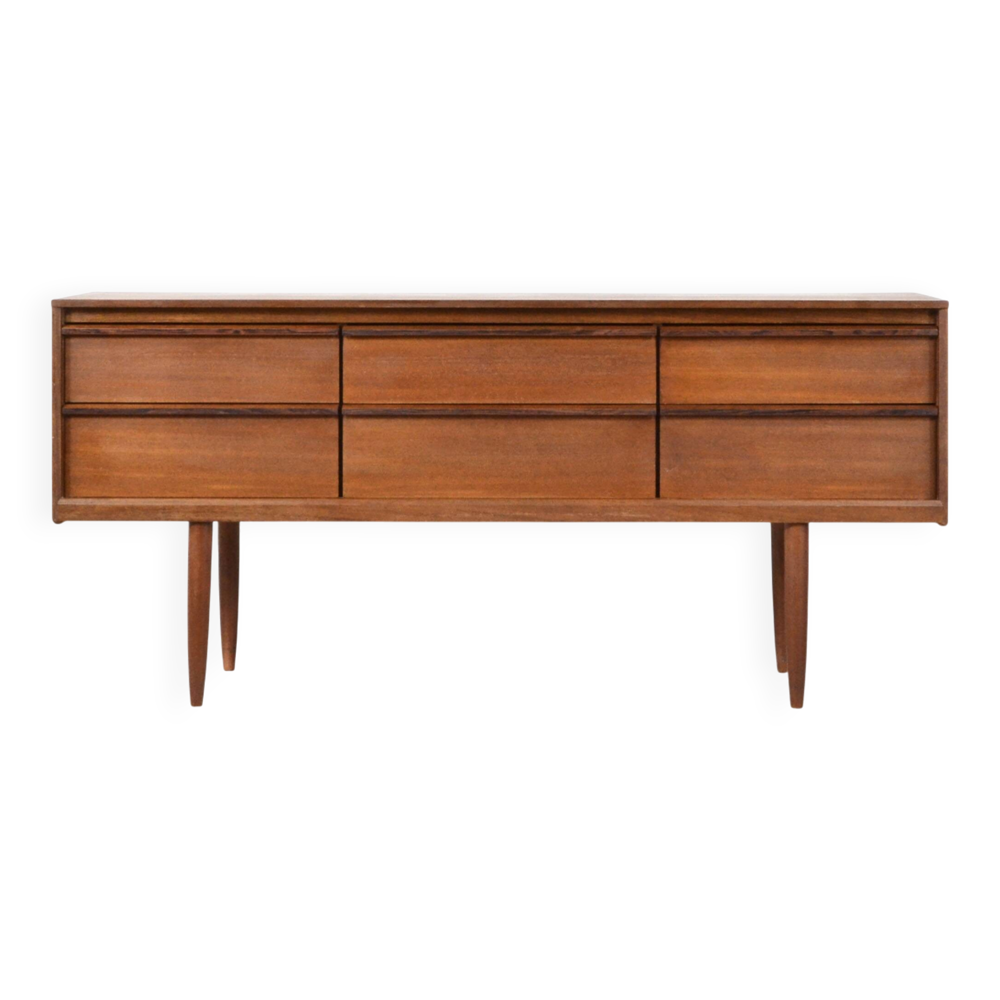 Coiffeuse et buffet à tiroirs en teck Austinsuite vintage Livraison Midcentu