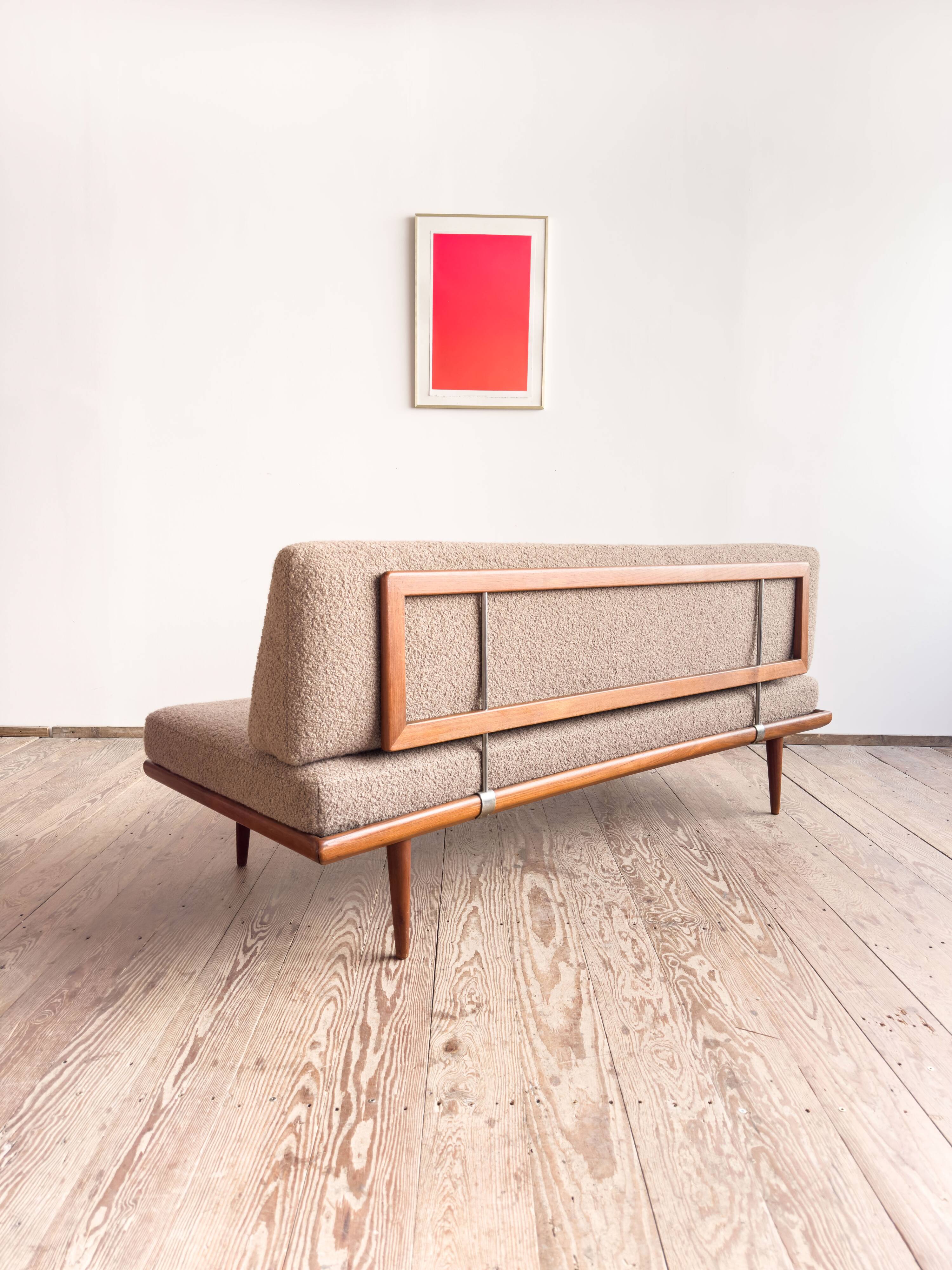 Daybed danois Minerva Series par Peter Hvidt, Mid Century, années 1950