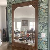 Fireplace mirror