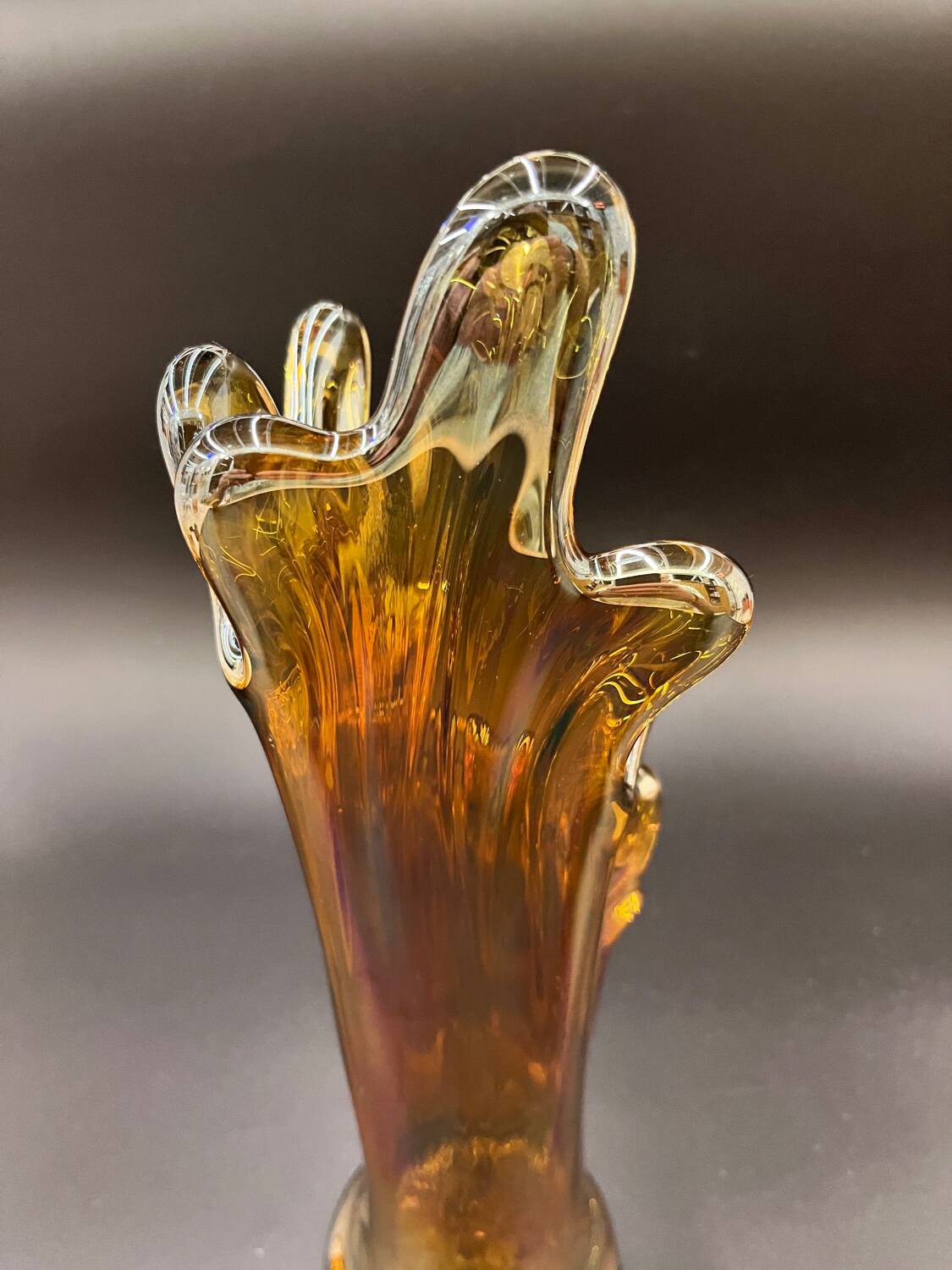 Murano vase duo