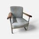 Bauhaus-style armchair - United States - 1950s