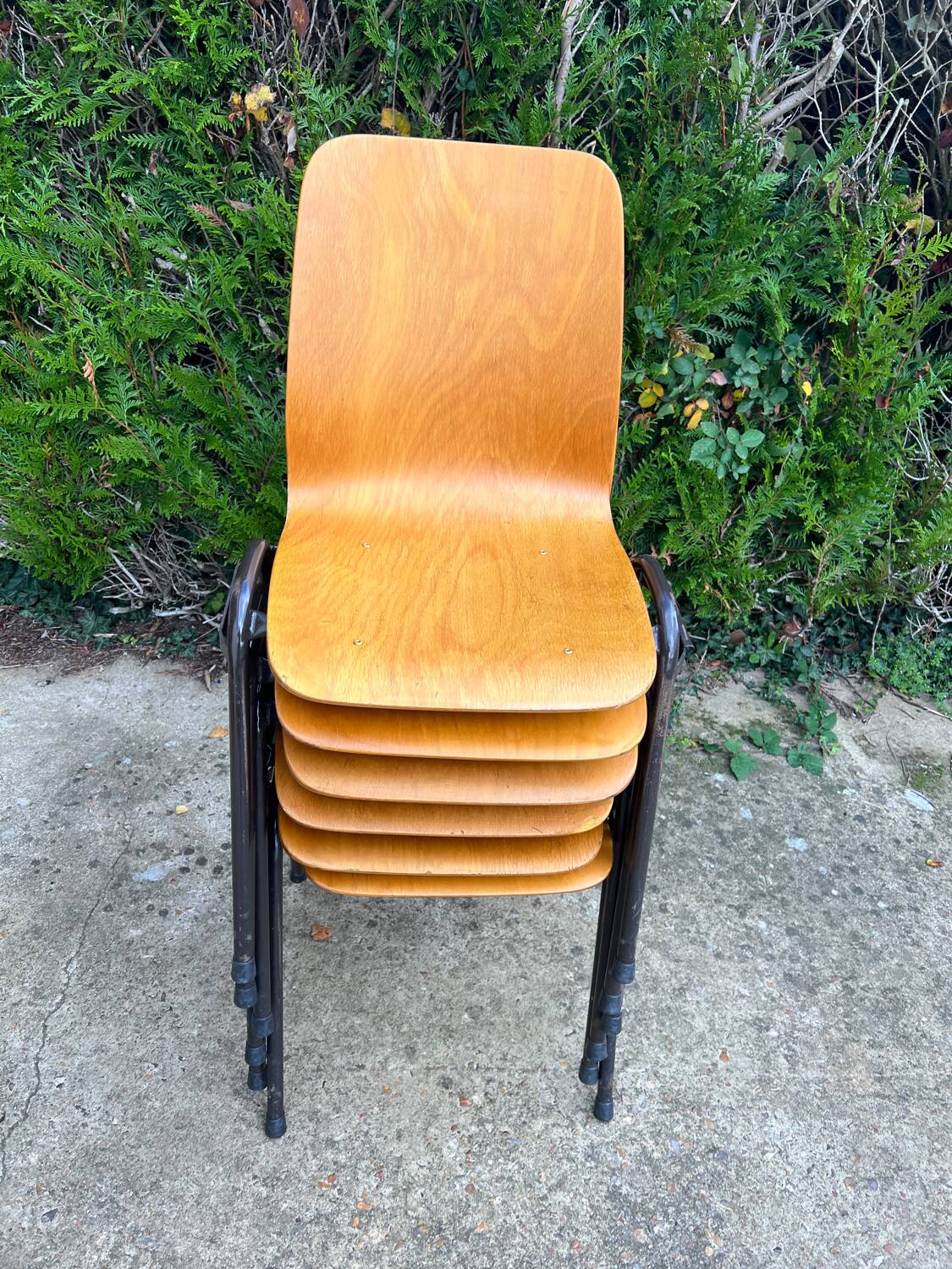Set of 6 Scandinavian chairs