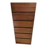 Meuble scandinave vintage chiffonnier teck Arne Wahk Iversen