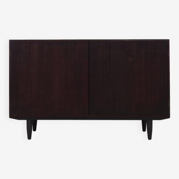 Mahogany cabinet, Danish design, 1970s, manufacturer: Omann Jun