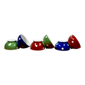 Lot de 6 petits bols grand mère porcelaine de Longchamp