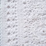 Crochet cushion cover