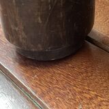 Brutalist low chair attributed to Charles Dudouyt, around 1940.