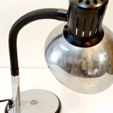Chrome-plated Aluminor industrial lamp