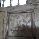 Banc coffre breton ancien