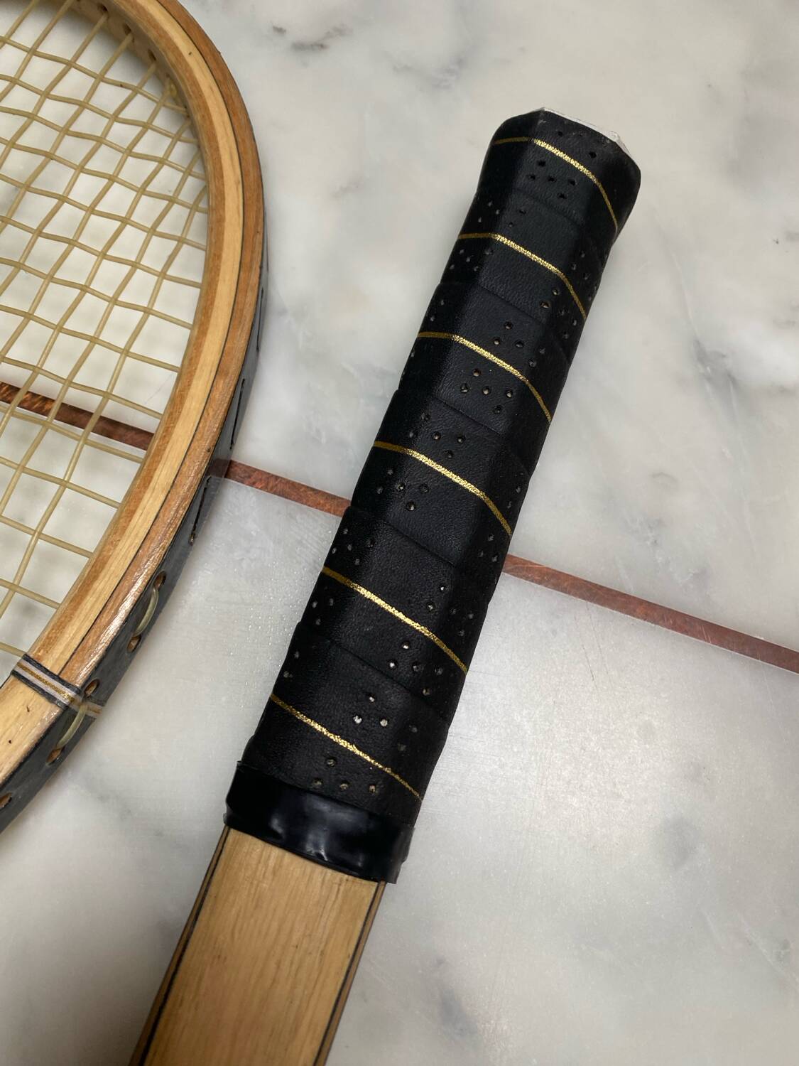 Vintage Pioneer wooden tennis rackets