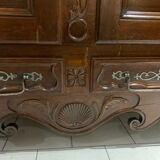 Antique Lorraine Wardrobe, 18th Century, Rustic Oak