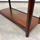 Mid-century modern bamboo side table by Gervasoni