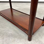 Mid-century modern bamboo side table by Gervasoni