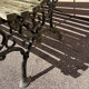 Banc de jardin vintage 2 places