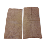 2 bags plain in burlap