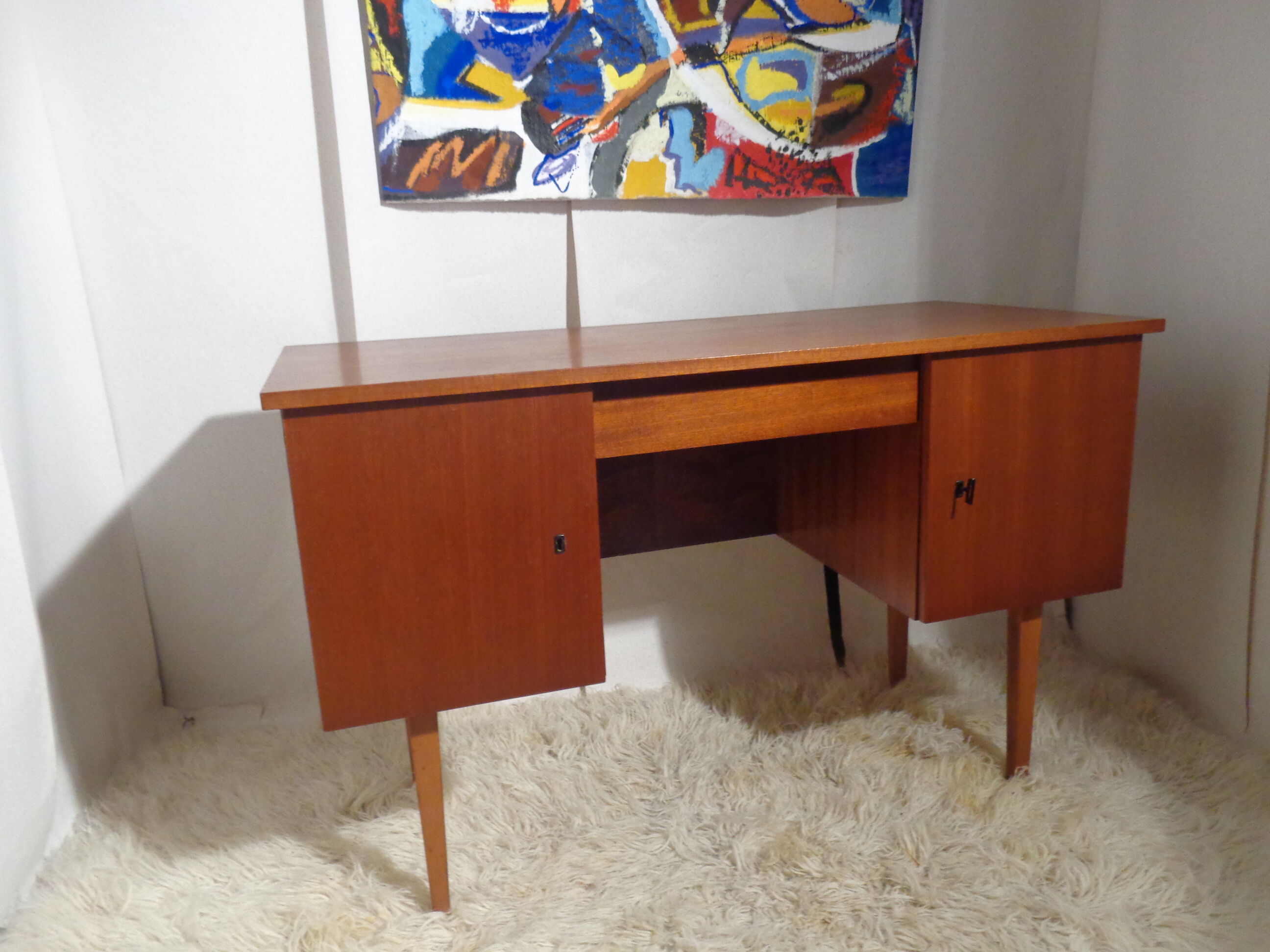 Vintage office from the 60s teak