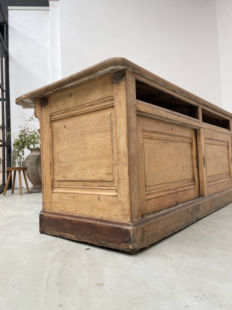 XXL oak and pine counter 350cm