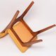 Mid-Century Butterfly Dining Chair, Vegan Pineapple Leather, Europe, 1960s