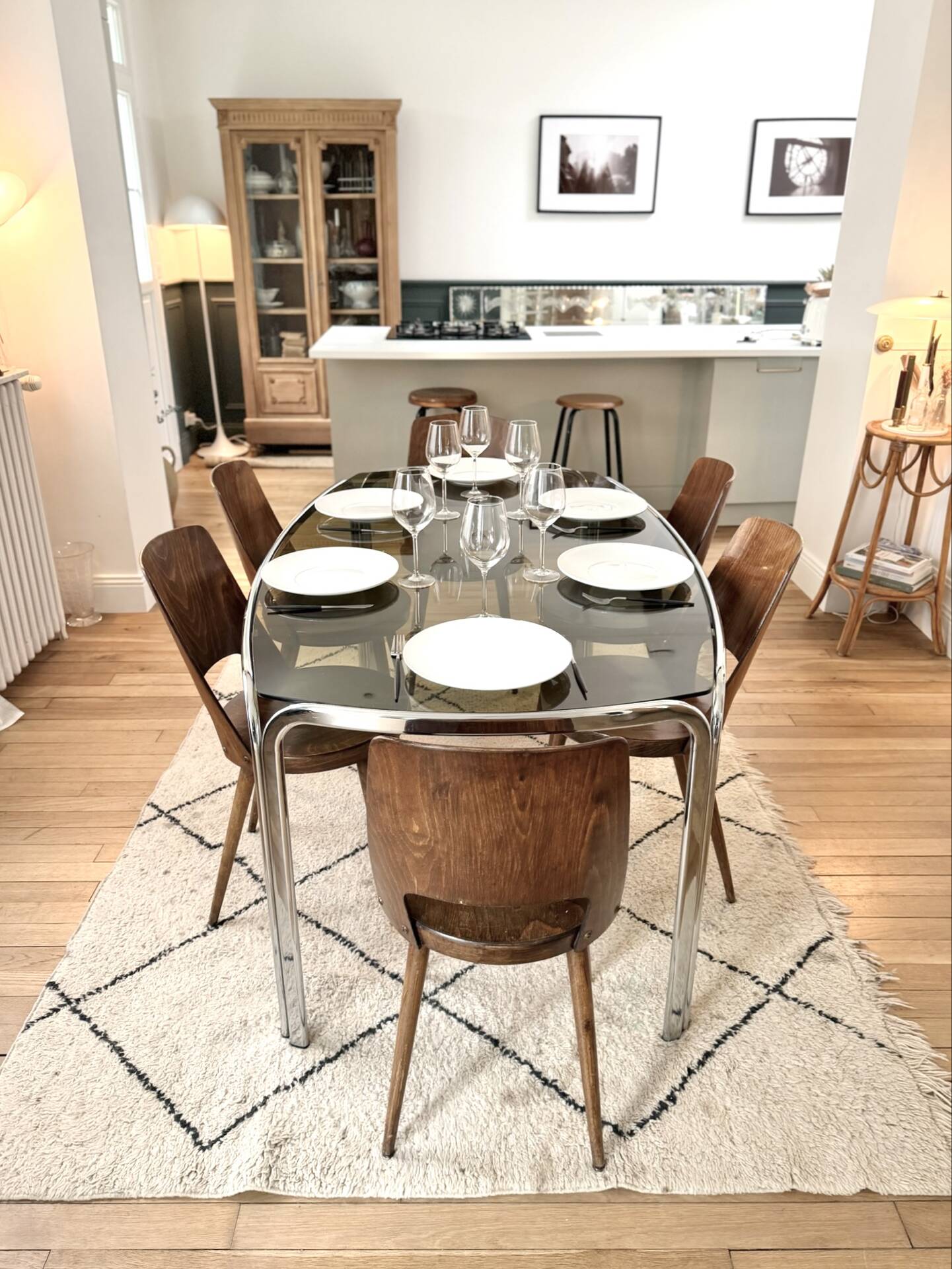 Table italienne vintage années 60