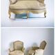 Louis XV lacquered salon from the 1900s.