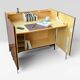 Mid Century Sekretär Magic Box Home Office aus edlem Palisanderholz