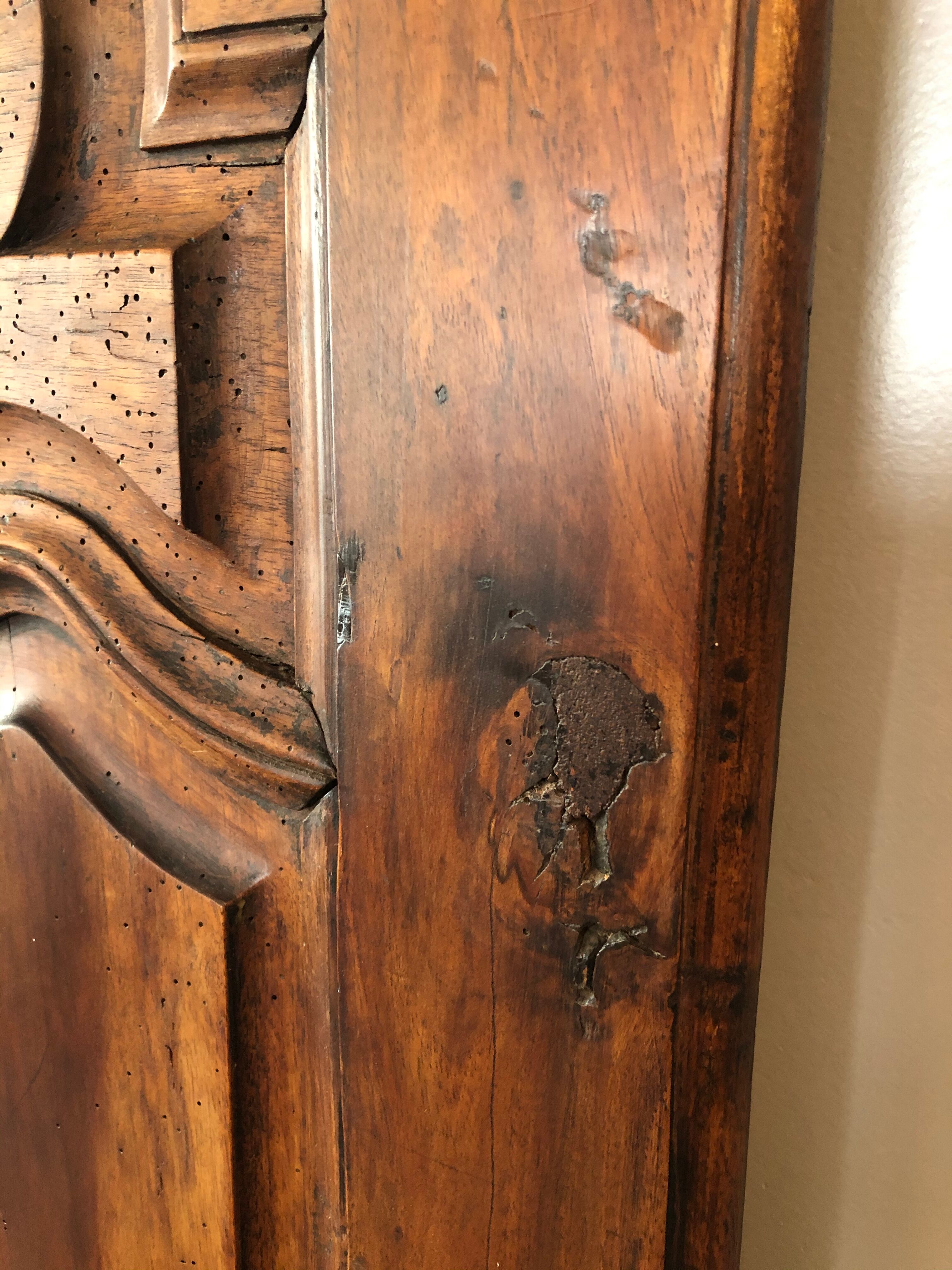 Oak door, 19th century