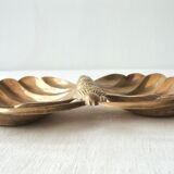 Brass butterfly trinket bowl