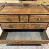 19th-century oak chest of drawers